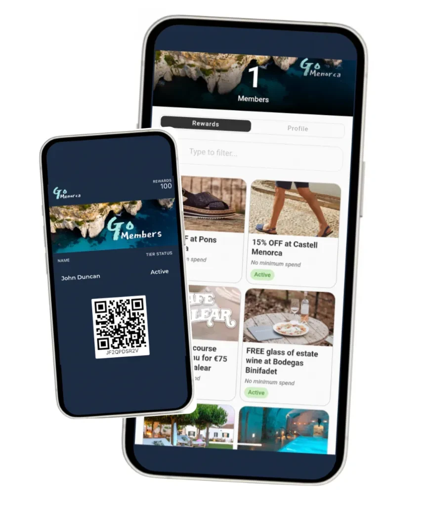 Go Menorca wallet pass
