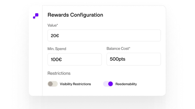 Rewards and discounts on iPhone